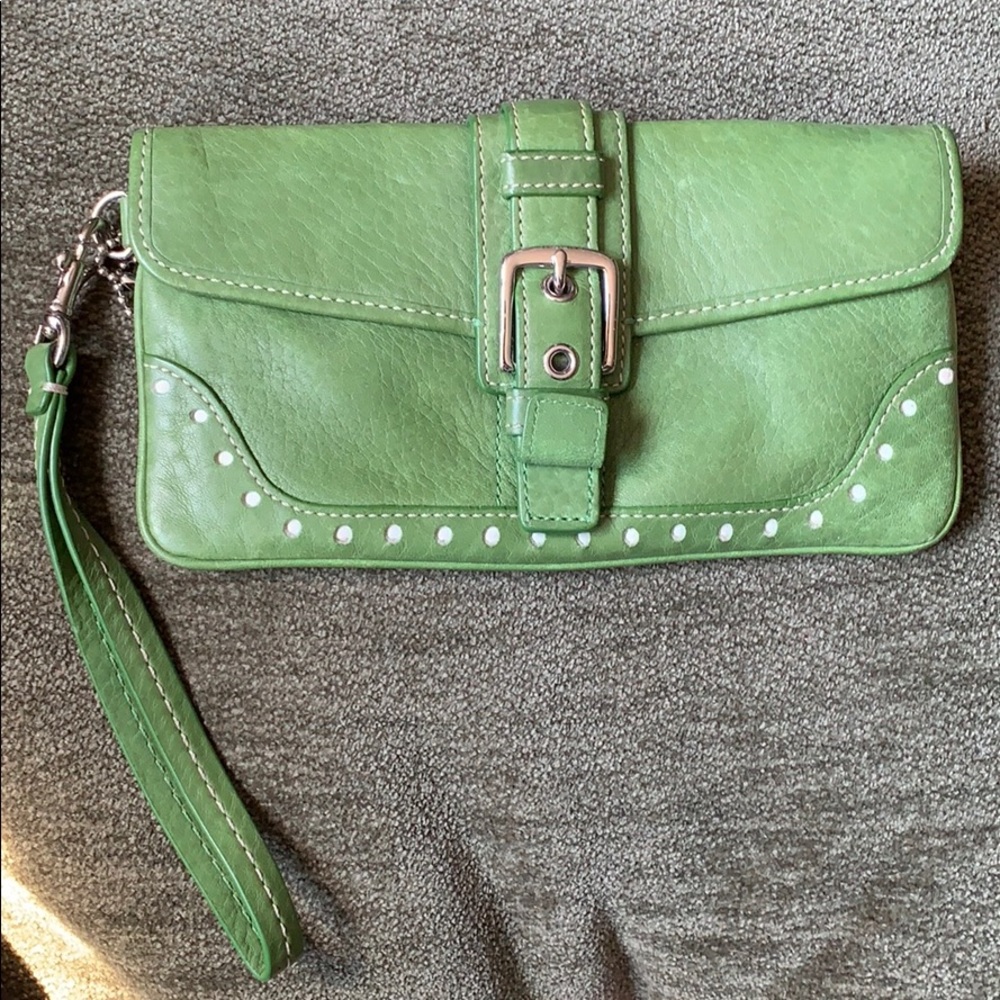 Gently used Coach Wristlet